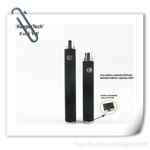 2014 Most Popular Voltage Adjustable E Cig Battery Original Kangertech Evod VV Battery in Stock